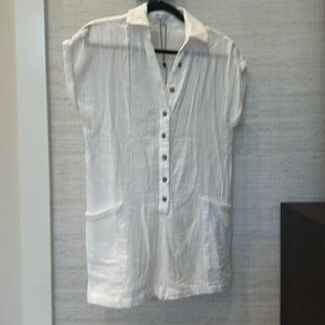 Miou muse white romper